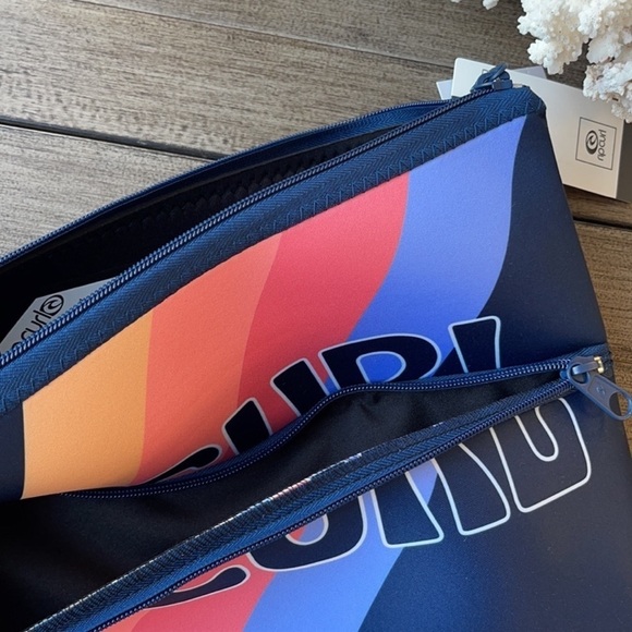 🔆RIP CURL🔆SCHOOL BOAT POOL BEACH LAP TOP TRAVEL BAG - Picture 7 of 7